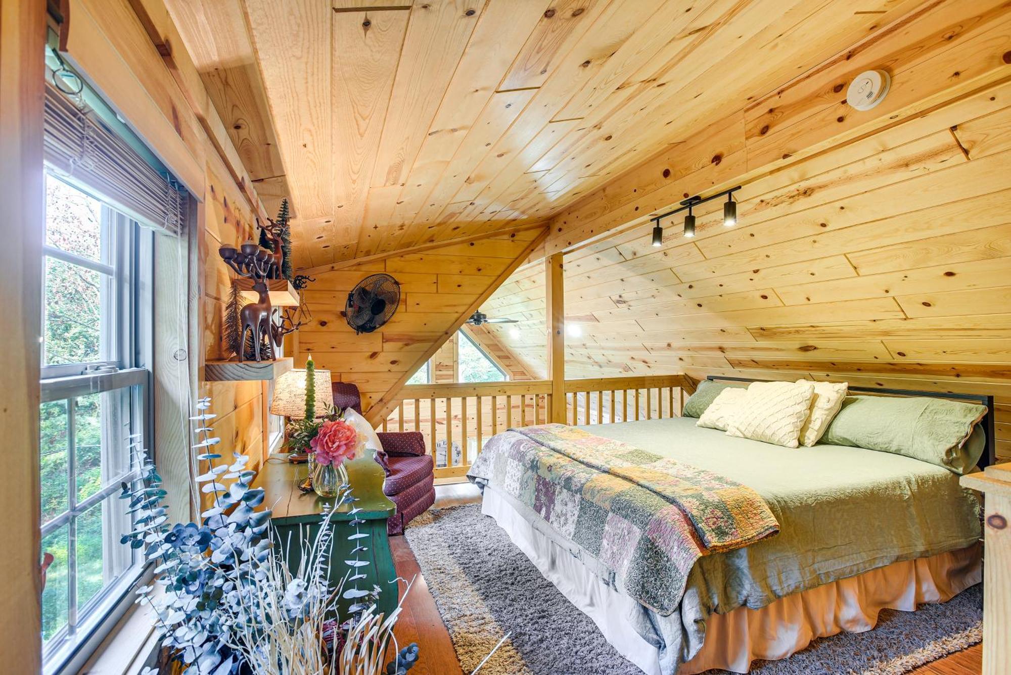 Idyllic Cabin In The Heart Of Hocking Hills Rockbridge Esterno foto