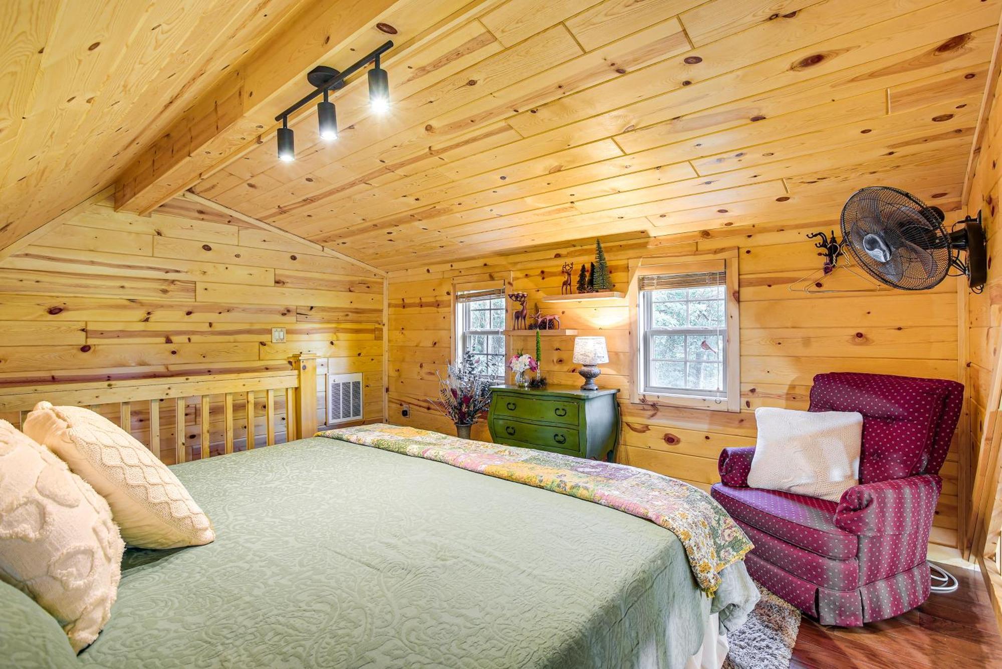 Idyllic Cabin In The Heart Of Hocking Hills Rockbridge Esterno foto