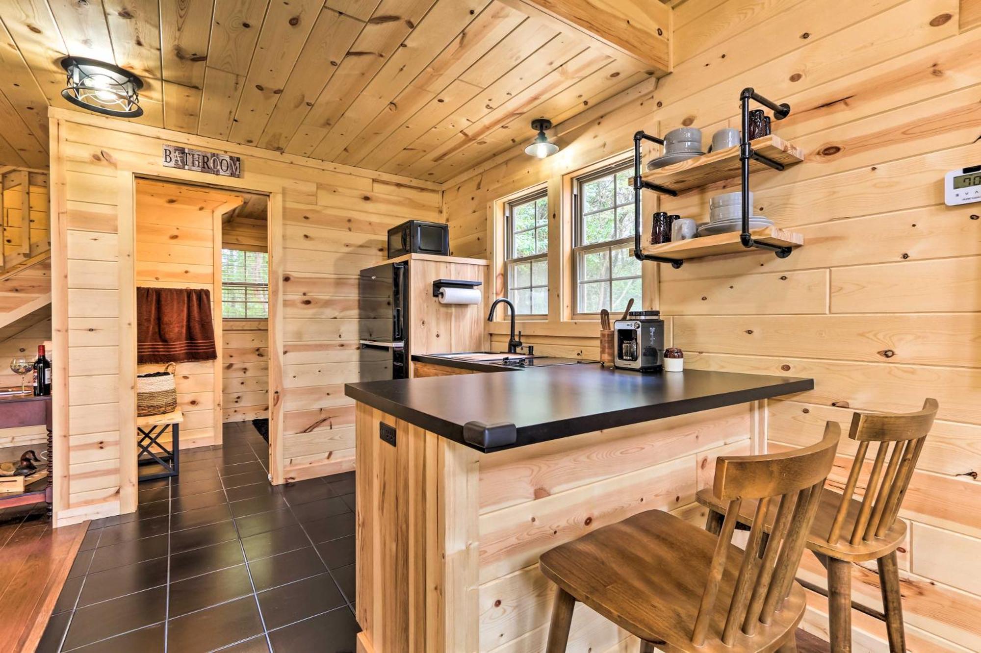 Idyllic Cabin In The Heart Of Hocking Hills Rockbridge Esterno foto